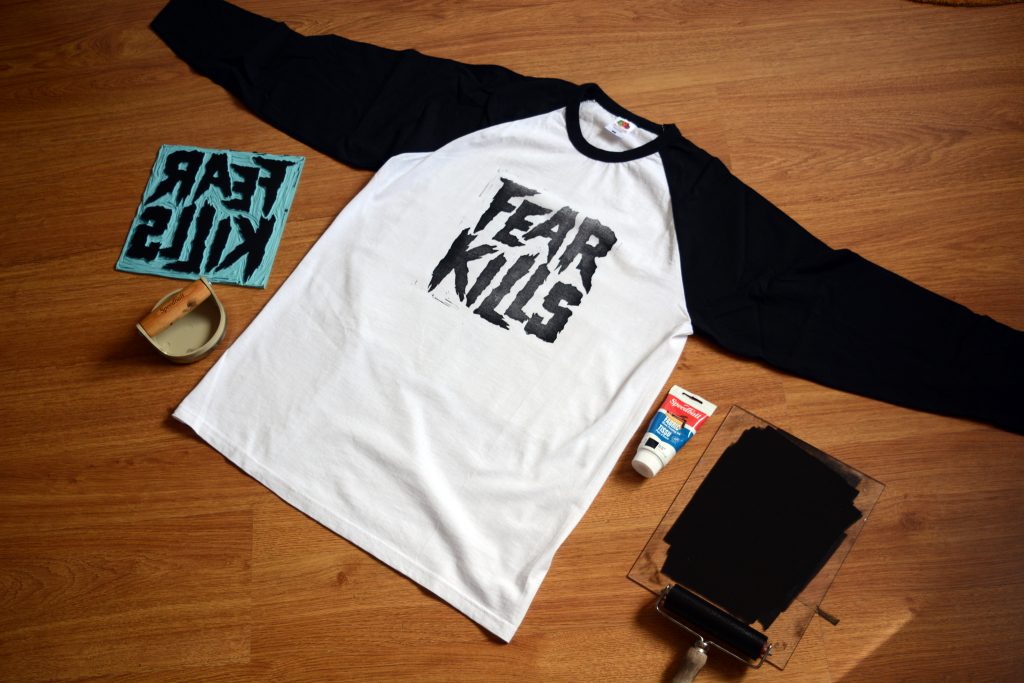 Set de impresión de camiseta Fear Kills